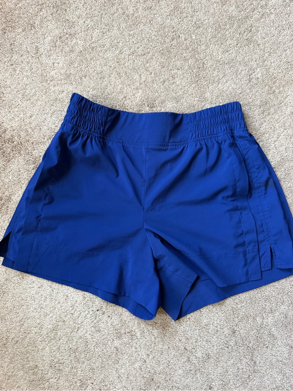 Athleta Electric Blue Athletic Pull-On Shorts